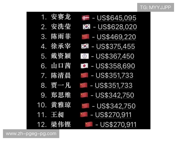 羽毛球球员收入